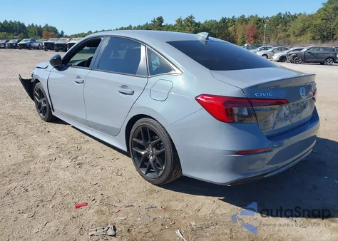 2022 Honda Civic Sport из США, поврежденный, VIN 2HGFE2F54NH582568